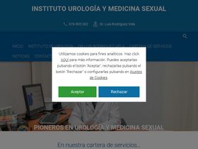 'institutouroandrologico.com' screenshot