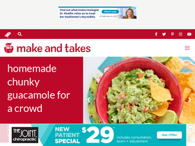'makeandtakes.com' screenshot