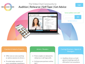 'weaudition.com' screenshot