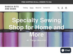 babciabitsandbobs.com homepage screenshot