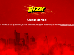 'rizk.hr' screenshot