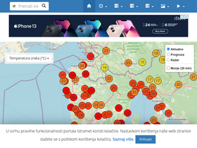 'istramet.hr' screenshot