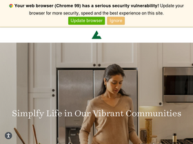 'bozzuto.com' screenshot