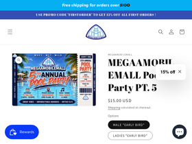 megaamobilemall.com homepage screenshot