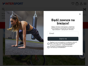 'intersport.pl' screenshot
