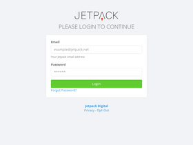 'jetpackdigital.com' screenshot