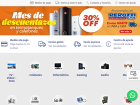 'perozzi.com.ar' screenshot