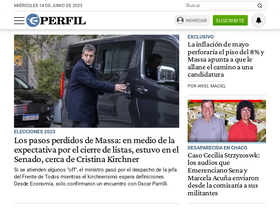 'perfil.com' screenshot