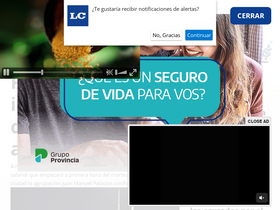 'lacapitalmdp.com' screenshot