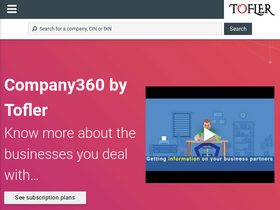 'tofler.in' screenshot