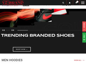 vsbrandfactory.com homepage screenshot