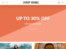 Josef Seibel website screenshot