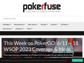 'pokerfuse.com' screenshot