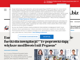 'wyborcza.biz' screenshot