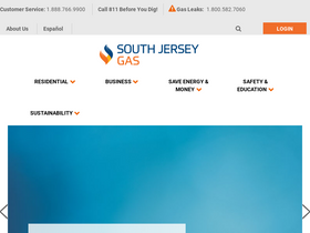 'southjerseygas.com' screenshot