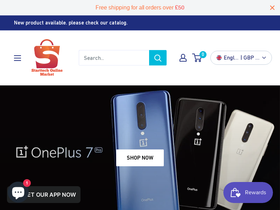 starttechonlinemarket.com homepage screenshot