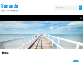 'sananda.website' screenshot