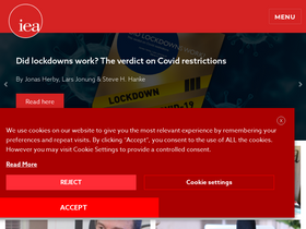 'iea.org.uk' screenshot