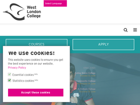 'wlc.ac.uk' screenshot