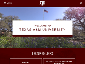 'aabs.tamu.edu' screenshot