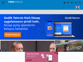 'paraanaliz.com' screenshot