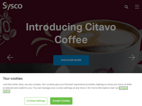 'syscoireland.com' screenshot