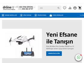 'drone.net.tr' screenshot