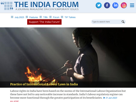 'theindiaforum.in' screenshot