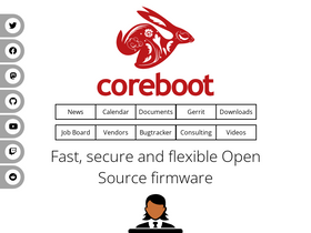 'coreboot.org' screenshot