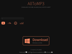 'alltomp3.org' screenshot