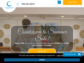 'caribbeanresort.com' screenshot