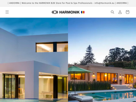 harmonik.eu homepage screenshot