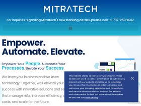 'mitratech.com' screenshot