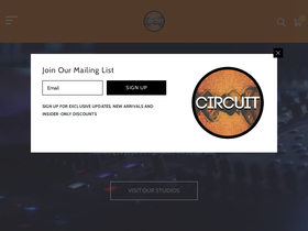 circuitaudio.com homepage screenshot