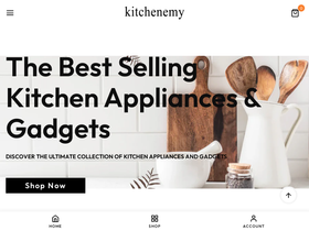 kitchenemy.com homepage screenshot
