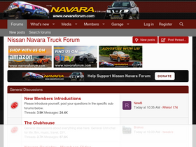 'navaraforum.com' screenshot