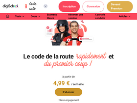 'codedelaroute.fr' screenshot