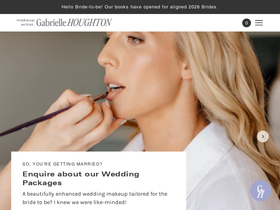 ghmakeup.co.nz homepage screenshot