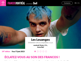 'francosmontreal.com' screenshot