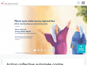 'diocesemontreal.org' screenshot