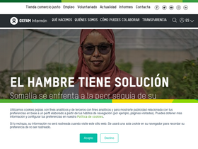 'oxfamintermon.org' screenshot