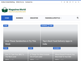 'magazinesworld.org' screenshot