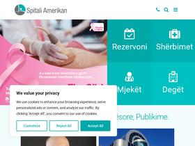 'spitaliamerikan.com' screenshot