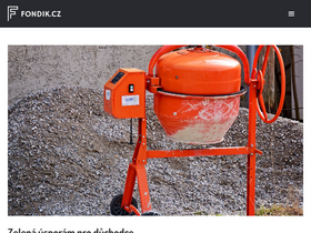 'fondik.cz' screenshot