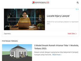 'larantukagypsum.com' screenshot