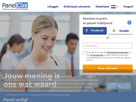 'panelclix.com' screenshot