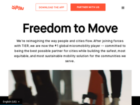 'spin.app' screenshot