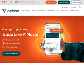 'vantagemarkets.com' screenshot