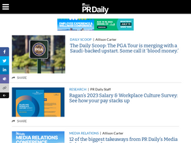 'prdaily.com' screenshot