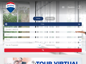 'remax.cl' screenshot